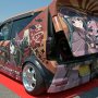 【ひめたま痛車祭2017】比較的遭遇率の高い千本桜ミク仕様のオッティ、今回はチャリまで投入してきたｗ 