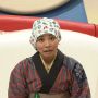 りさっちょの手ぬぐいは戸田屋商店梨園染の野菜と果物　#etv