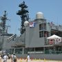 【艦艇公開 in 大洗2017】基本設計が古い為かさわぎりは無駄に巨大な後部格納庫に妙に縦に長い船体となんとも言えないアンバランスさを(ry 