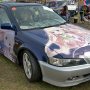 【第10回館林痛車ミーティング】アコードかと思ったらいすゞのアスカかよｗｗｗ でも横にはユーロRのエンブレムが... どっちなんだ？ｗ