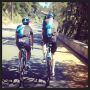 Motorpacing in the mountains with these boys today. @richie_porte @chrisfroome