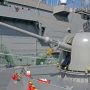 【FleetWeek 横浜艦艇公開】艦首の62口径76ミリ単装速射砲 ｶｺ(・∀・)ｲｲ!!