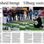 Mijn opiniestuk "openheid brengt Tilburg vooruit" uit Brabants Dagblad/ HQ scan