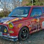 【館林痛車ミーティング】ミラジーノの方が大きくなった現行MINIよりもよっぽどオリジナルのMINIっぽいよなｗ フェンダーミラー仕様なのが泣かせるｗ