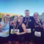 Very happy faces 🤘🏼 New medal in the pocket🏅 #sunny #halfmarathon #stockholm #lotofhills #heavyone #wedidit #happyfaces #halvmarathon #BTG #BTGSTO #vorstil #teamwork #citytrip
