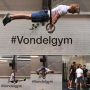 Epke Zonderland kwam een beetje rondhangen bij @vondelgym Wij mochten leren van the champ. Fijne man, krachtige sporter! #samensterkmetCampina #clinic