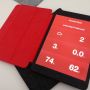 iPad mini + @Weathercubeapp + (PRODUCT) RED Smart Cover = AWESOME! 
