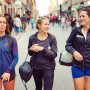 Walking through the city yesterday with our new runbuddy from Berlin. We were on our way to the shake out run and pasta party organized by @ssidelinecityrunclub #BTG #BTGSTO #running #connecting #runtheworld #runbuddies #experience #adventures #stockholm #likeminded #travel