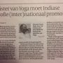 Minister van Yoga in India #sportnext #trend 3: yoga & broga