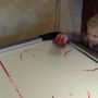 Familiefeest bij De Lichtmis. Lang leve de air hockey. :D #cs