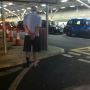 Sock & sandal confusion at padders 