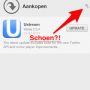 Iemand een idee wat deze schoen in de App Store van @Cynthiadegens' haar iPhone 3GS (zonder jailbreak) doet?