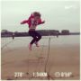 Faye's first run!!! #nikeplus