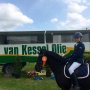 Een blije prijs winnaar op de wedstrijd van paardensport vereniging St Anthonis. Tom van Schipstal gefeliciteerd met je extra prijs bij mij op de stoeterij.😃#gefeliciteerd