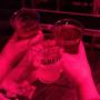 三人で乾杯。