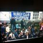 “Hilversum had voor spandoeken gezorgd, maar die hadden weinig gekost zo te zien.” Lololol. #rugby #studiosport 