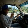 Happy as a hippo 😜🤘🏼🚐#happycamper #yesidrivethecampertoo #roadtrip #westcoast #driving #bigsmileonmyface #california #thomsabine #honeymoon #nomads