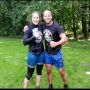 #Ultrarun2014 met buddy @MarloesCoenen. Gebikkeld en gelachen. Thanks voor een topdag @Rgripgym 