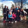 Hagel, regen, wind en Aziz' tentenkamp in opbouw getrotseerd 
#runwithnas