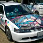 【第11回館林痛車ミーティング】ミクさんの痛車が2台 まずはTell Your Worldなアコードワゴン このジャケ絵好き～♪  