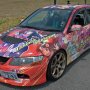 【第11回ひめたま痛車祭】三菱死すともランエボは死なず(ｷﾘｯ 