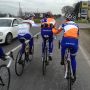 Good excuse to let your girls push you home: broken chain DS @kmoerenhout! #teamwork #RaboLivGiant