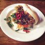 New dish Tuesday: ask Mr. Nghia for its name and check out his new kitchen in Amsterdam 🇻🇳 #vietnamfood #noname #food