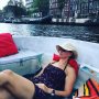 Tessa is also always boating
