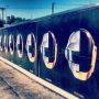 Overal posters van #daftpunk. Straks even langs de stage die ze bij de posters op SXSW aan het opbouwen zijn.