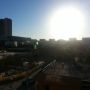 De zon boven het Austin Convention Center. #sxsw #sxswnl