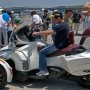 【LEVOLANT CARS MEET 2016】昨年の東京モータショーにも出展されていたBRPジャパンのCan-Amシリーズ トライクと同様、普通免許で運転できる大型バイク 