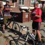 Fietsen. 