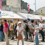 【よこすかYYのりものフェスタ2015】やはり横須賀といったら海軍カレーなんだろう 長い行列が出来てた