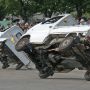 【オートジャンボリー2015】片輪走行でランデブーｗｗｗｗｗｗｗ ※荷台にスタントマンさん付き