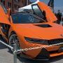 【LEVOLANT CARS MEET 2016】横浜ゴムはデモカーとしてi8を持ち込んだ 