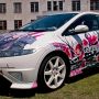 このUKシビック、以前見た時はまどマギ仕様だった気がするけどフロントだけ艦これになってた