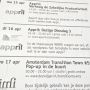 Vanavond praatje houden op @appril. Leuk! 
