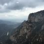 Uitzicht vanuit de slaapzaal van de escolania Montserrat