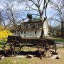 Lefferts House in Prospect Park. 