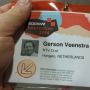 De badge is binnen, #sxsw kan beginnen.