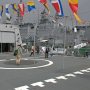 【FleetWeek 横須賀艦艇公開】大祚栄の後部デッキ なかなか広い