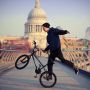 Awesome picture: BMX in front of St. Paul's in London (by Kestutis Maciunas)