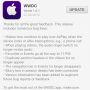 WWDC-app update. 