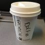 Vandaag "Dolfie" bij Starbucks. Cool!