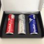 Blikjes van Red Bull. 