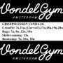 De groepslessen op deze vrijdag. En je kunt, ook vandaag weer, de hele dag vrij trainen bij #vondelgym van 7u tot 23u.