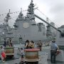【FleetWeek 横須賀艦艇公開】密かにきりしまさん達のブリッジ周辺が一番よく見えたのはこの艦のデッキだと思うの