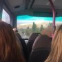The view from the bus on the way HOME. Scotland. We're at peace.