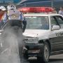 【オートジャンボリー2015】追い詰められてやりたい放題の犯人役の皆さんｗｗｗ パトカーを足蹴にｗｗｗ ※車内には本物の警官も乗ってます