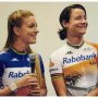 Fun today during our @raboliv team presentation. Having a laugh on the stage with @paulineferrandprevot.